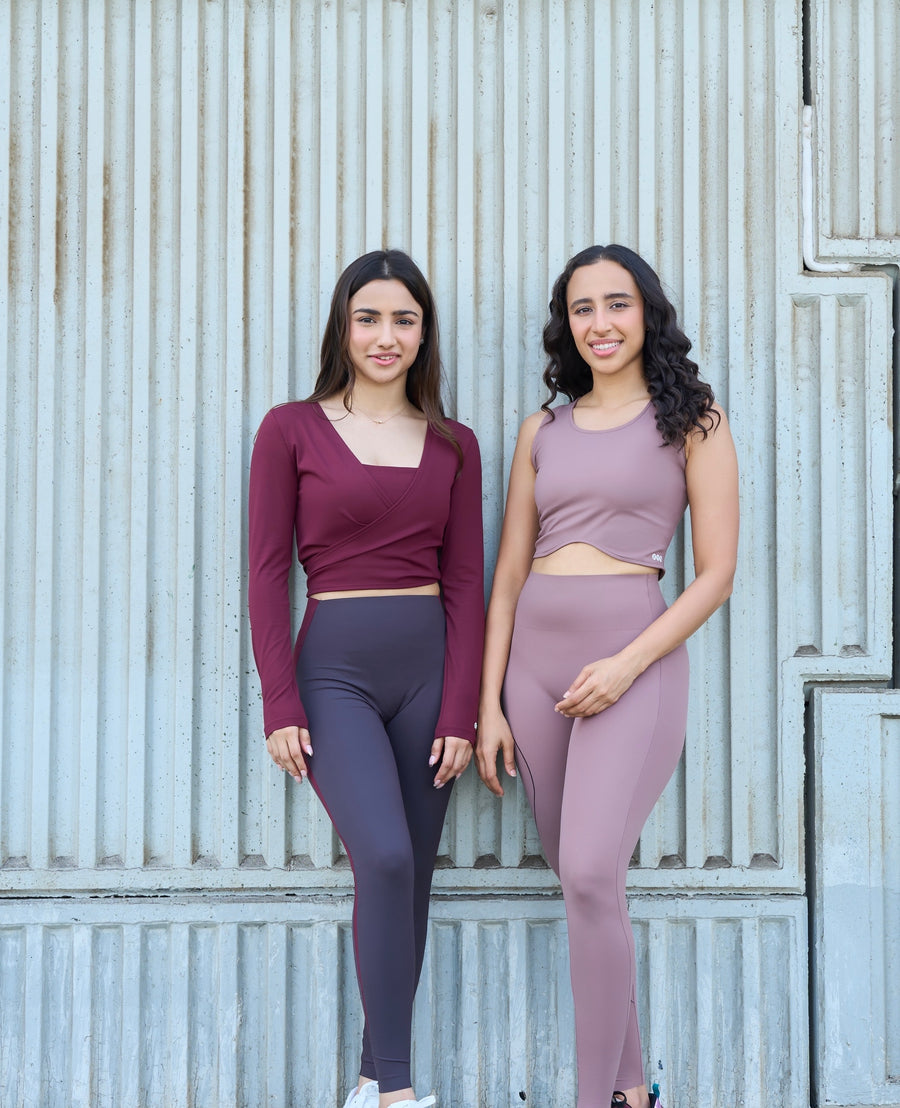 Burgundy The Studio Wrap